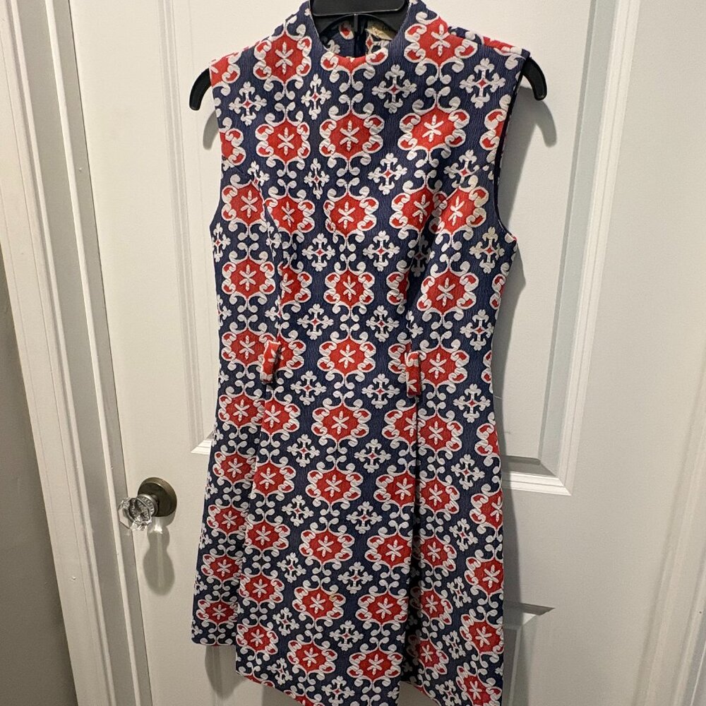 19970's Vintage Ruth Norman for Gay Gibson Dress size 4
